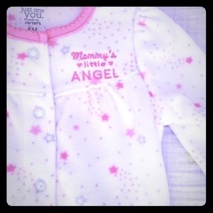 Baby girls angel pajamas